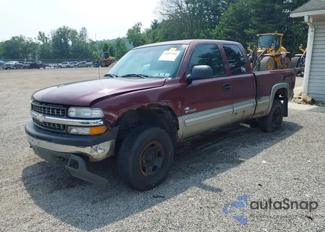 2001 Chevrolet Silverado 2500 Ls z USA, uszkodzony, nr VIN 1GCGK29U81Z111676